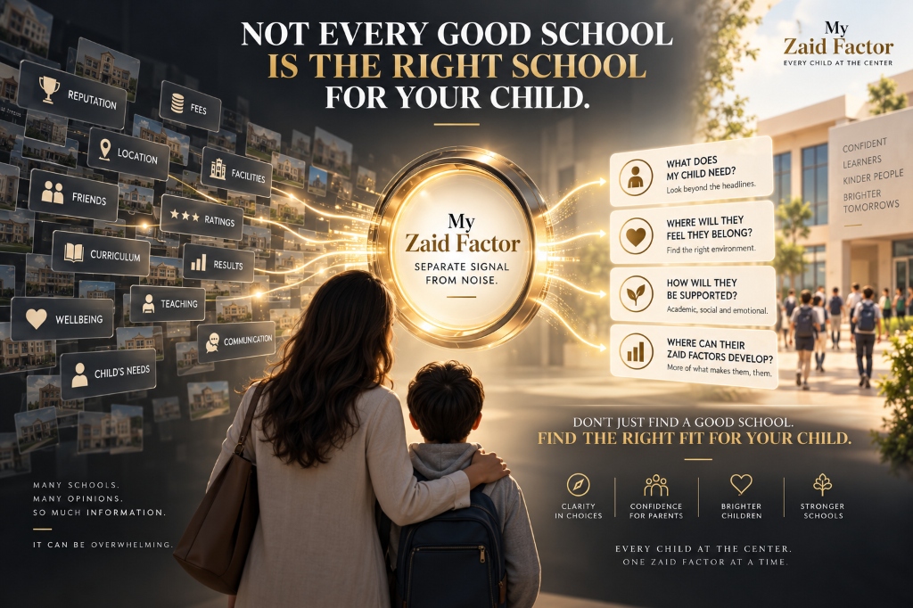 Parents thoughtfully exploring educational choices with clarity and confidence